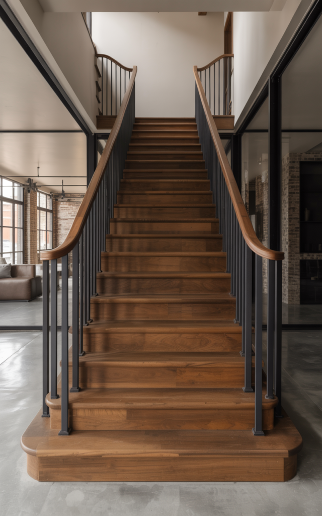 Mix Wood and Black Metal for a Modern Edge