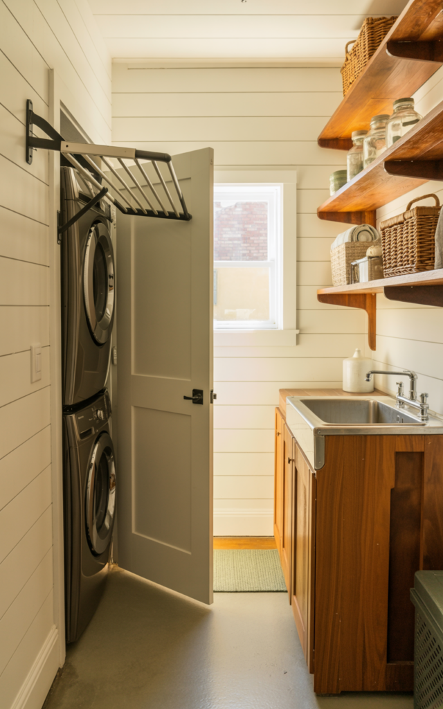 Mount a wall-mounted drying rack