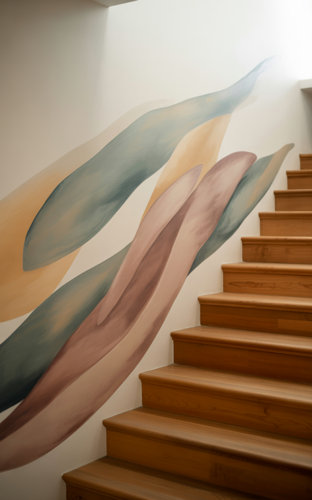 Paint a mural that climbs the wall