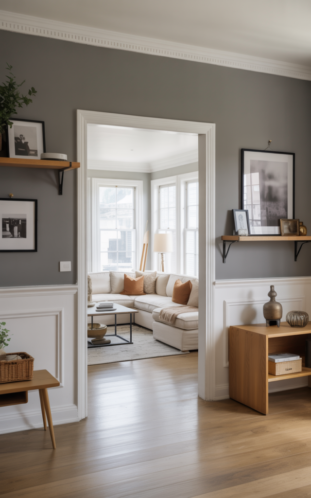 Refresh old beige with updated warm greiges