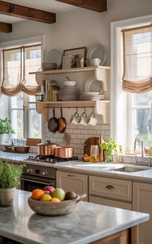 Style Your Kitchen with Open, Everyday Items