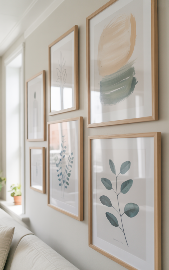 Swap Dark Artwork for Lighter Pieces