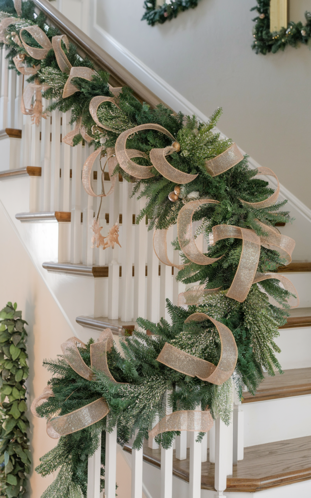 Thread in Metallic Mesh Ribbon for Sparkle