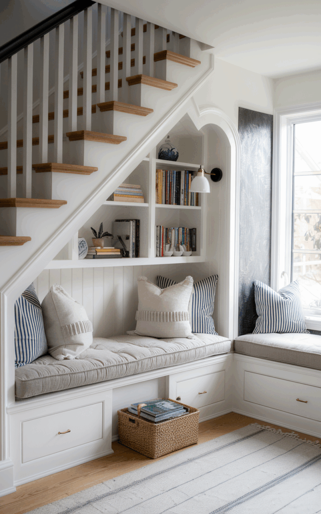 Tuck a Cozy Reading Bench Underneath