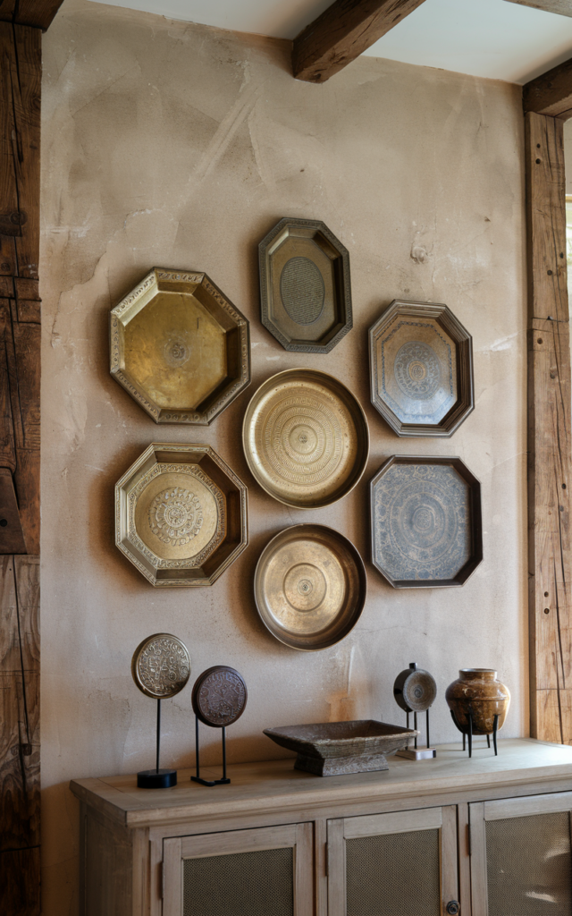 Turn Vintage Trays into Wall Art