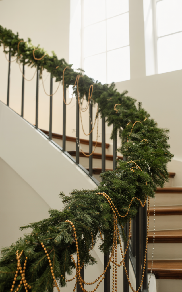 Twist in Gold Bead Garlands for Subtle Glam