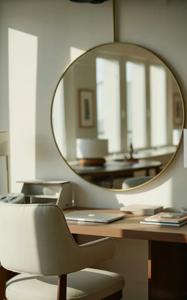 Add a mirror to expand the space