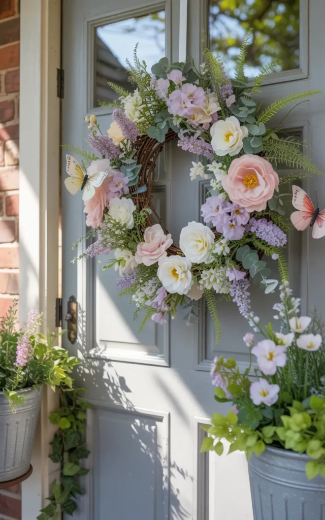 Add faux butterflies to floral arrangements 🦋