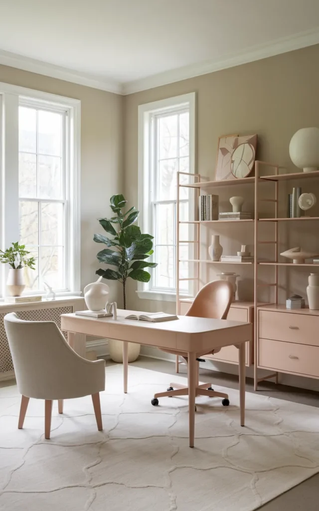 Create a calming color palette