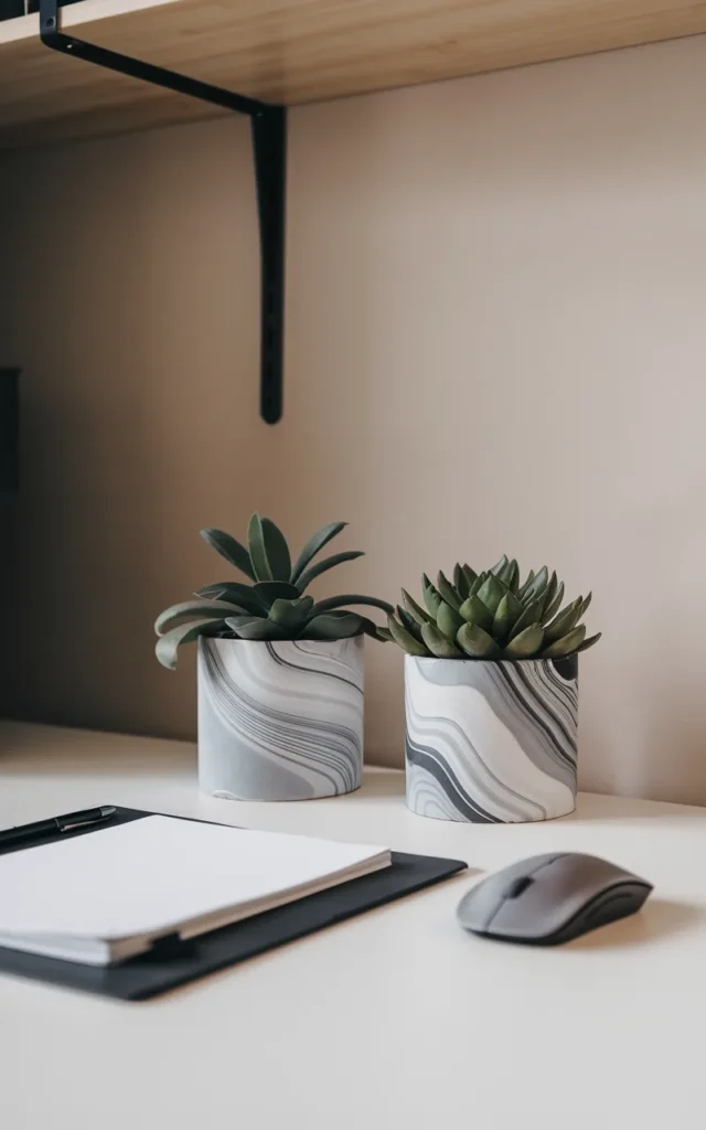 Create marble-effect swirls 🤍🖤