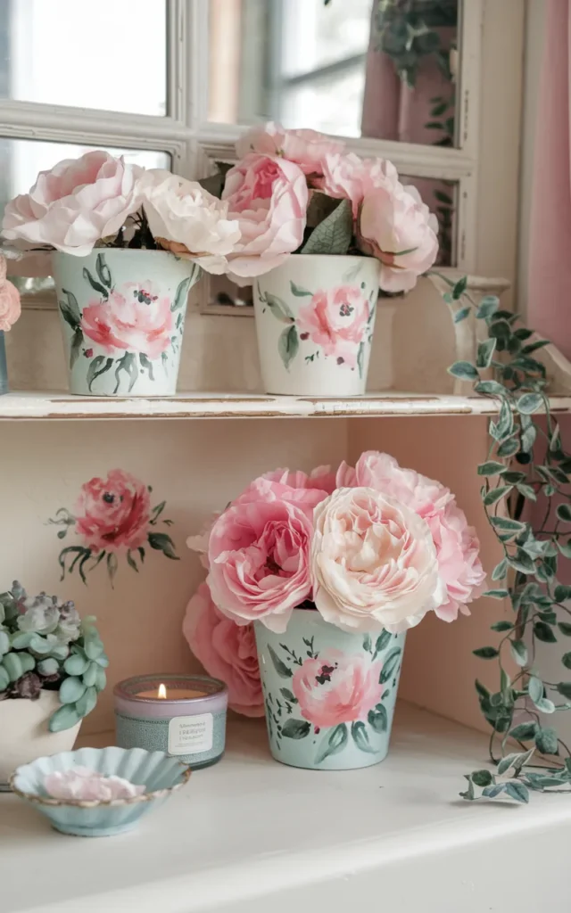 Create soft watercolor florals 🌸