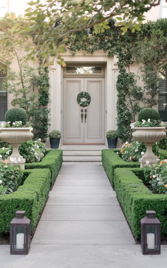 Create symmetry around the front door 🚪
