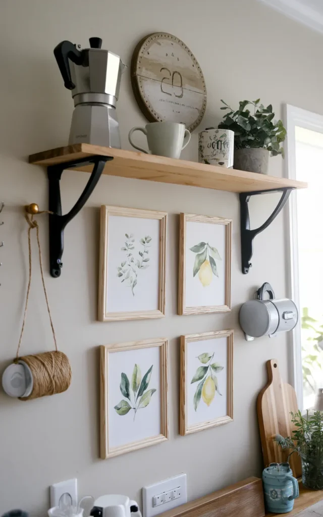 Hang light botanical wall prints 🌱