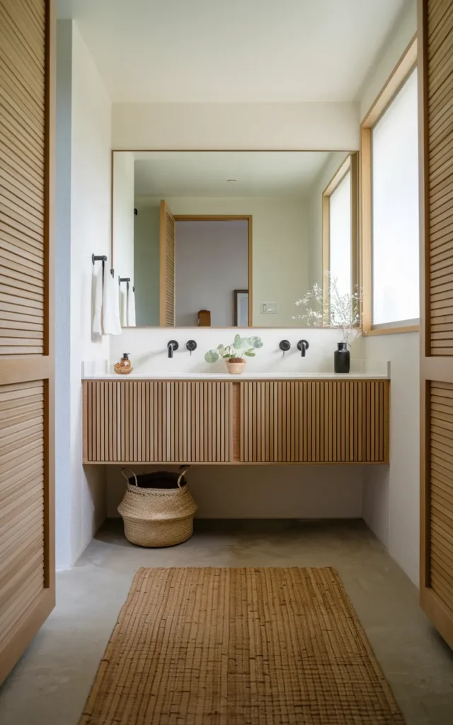 Install a Floating Wooden Vanity