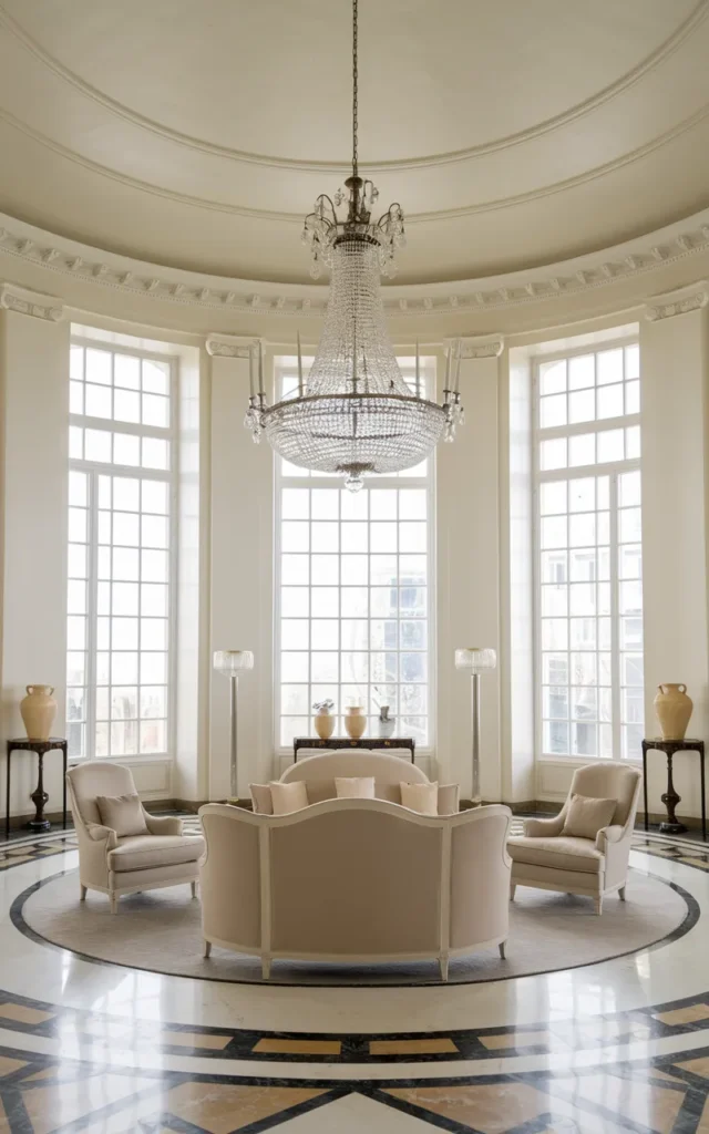 Install a Statement Chandelier