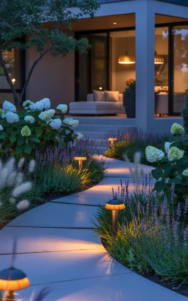 Line the path with solar lights ✨