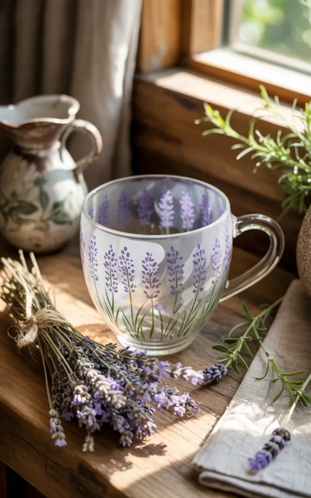 Paint soft lavender fields 💜