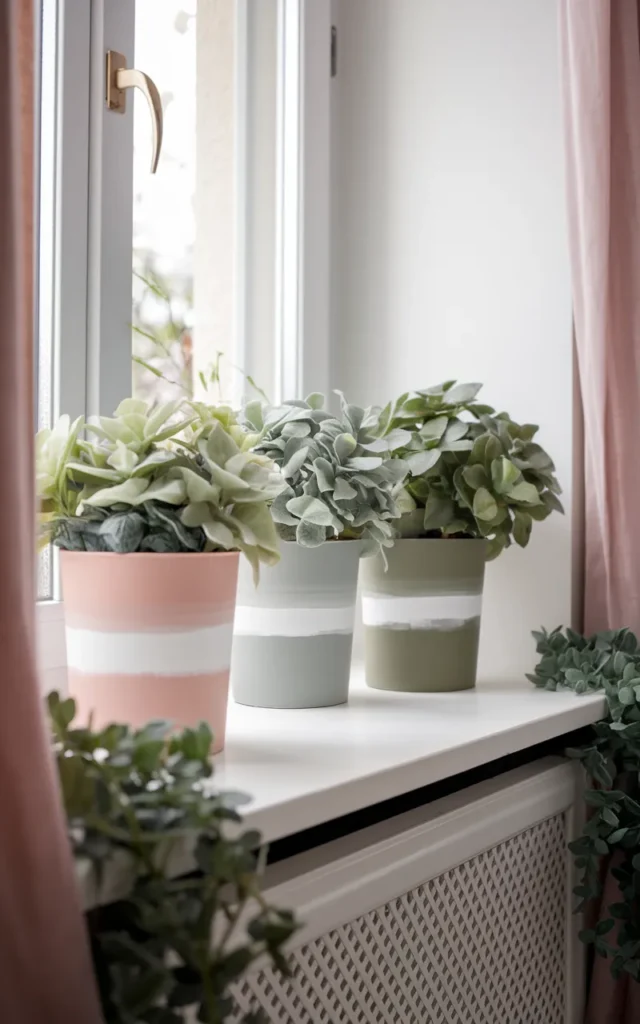 Paint soft ombré fading colors 🌷