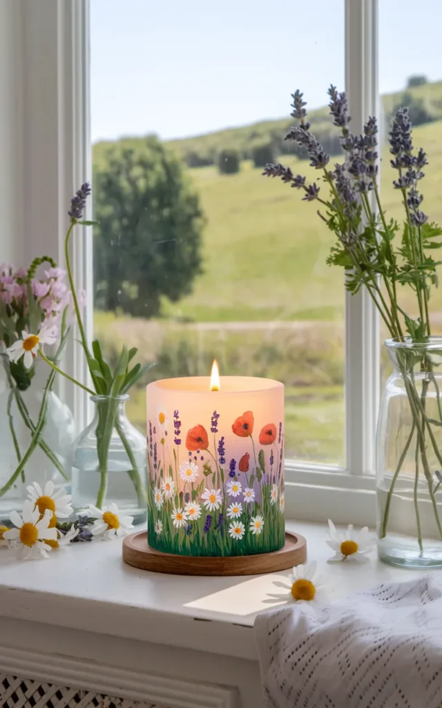 Paint tiny wildflower fields 🌼