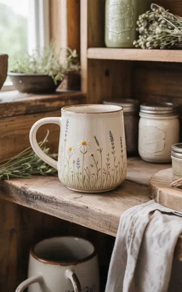 Paint wildflowers in a meadow style 🌼🌾