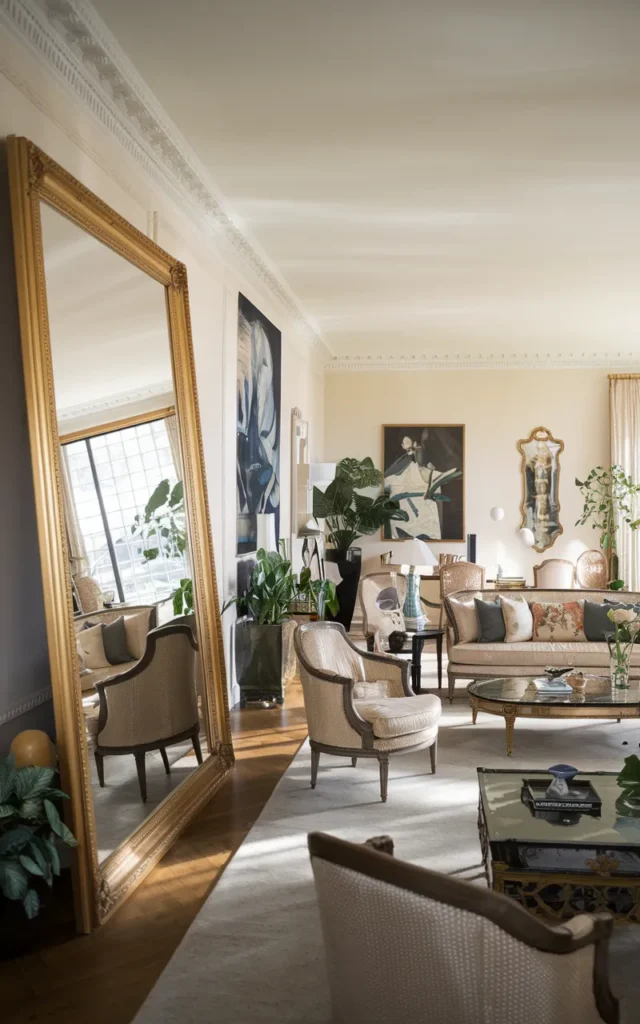 Place a Large Mirror Strategically