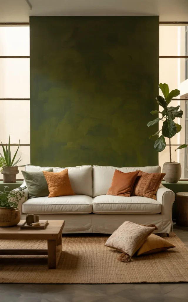 Play with a bold accent wall 🎯