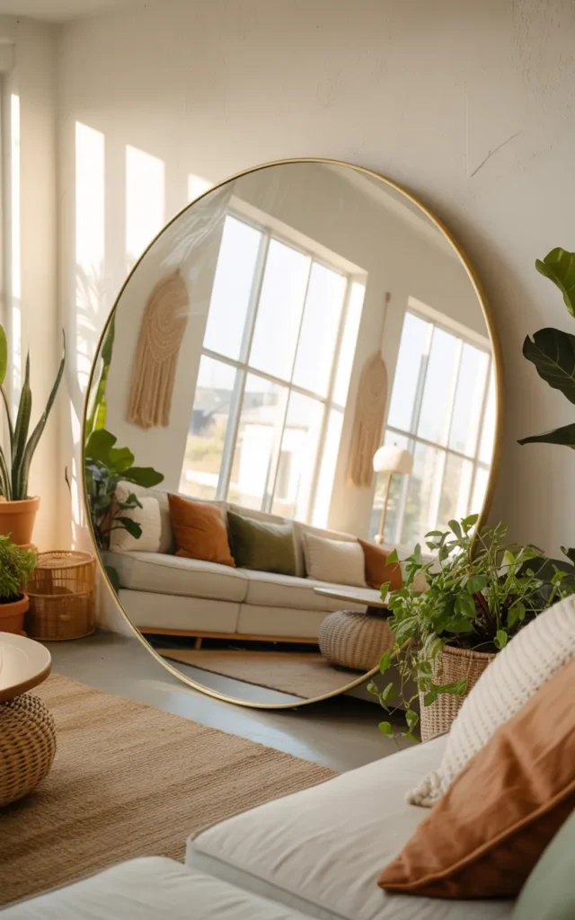 Add a statement mirror to open up space