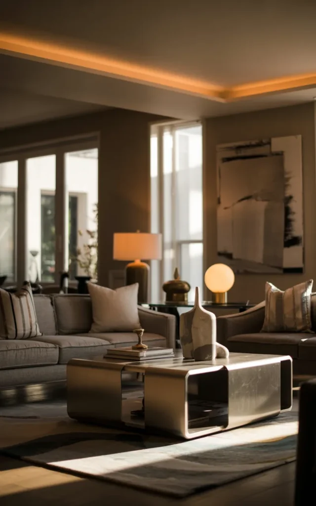 Create a layered lighting plan