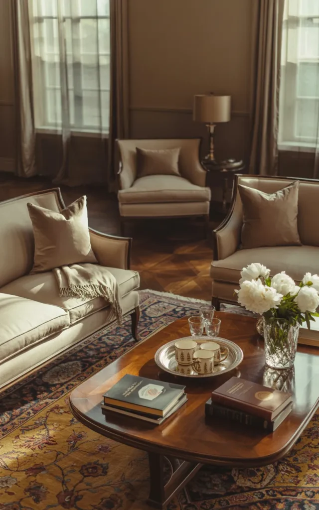 Design a cozy conversation zone that feels intentional 🛋️