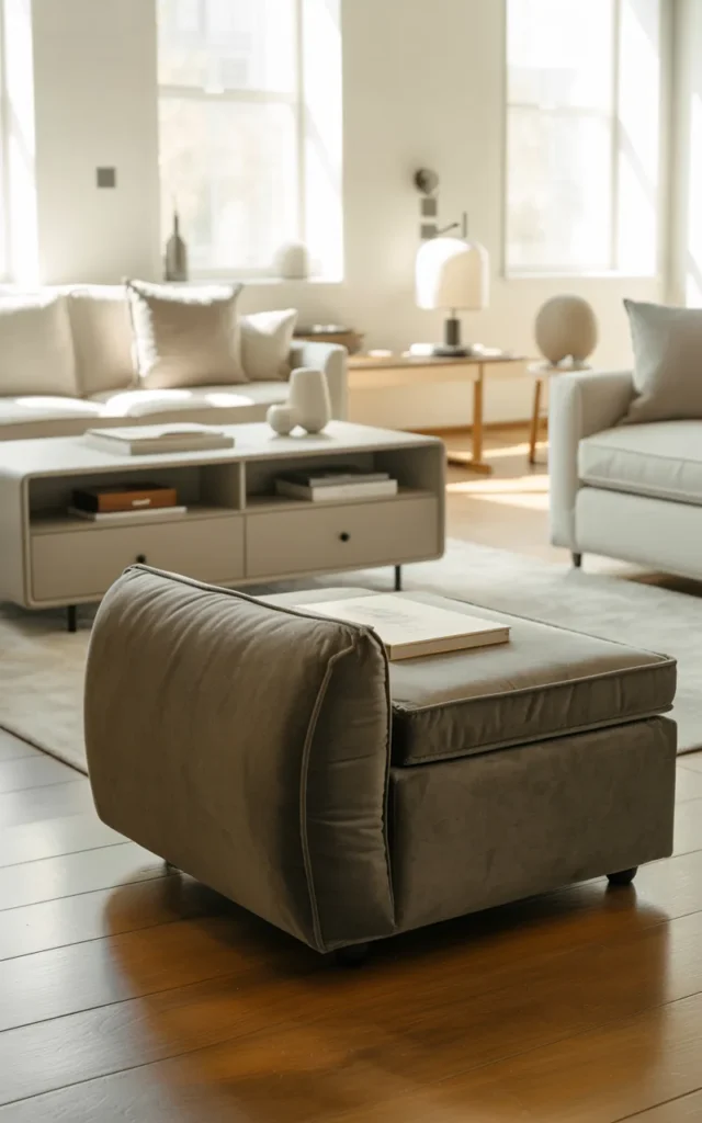Incorporate hidden storage wherever possible