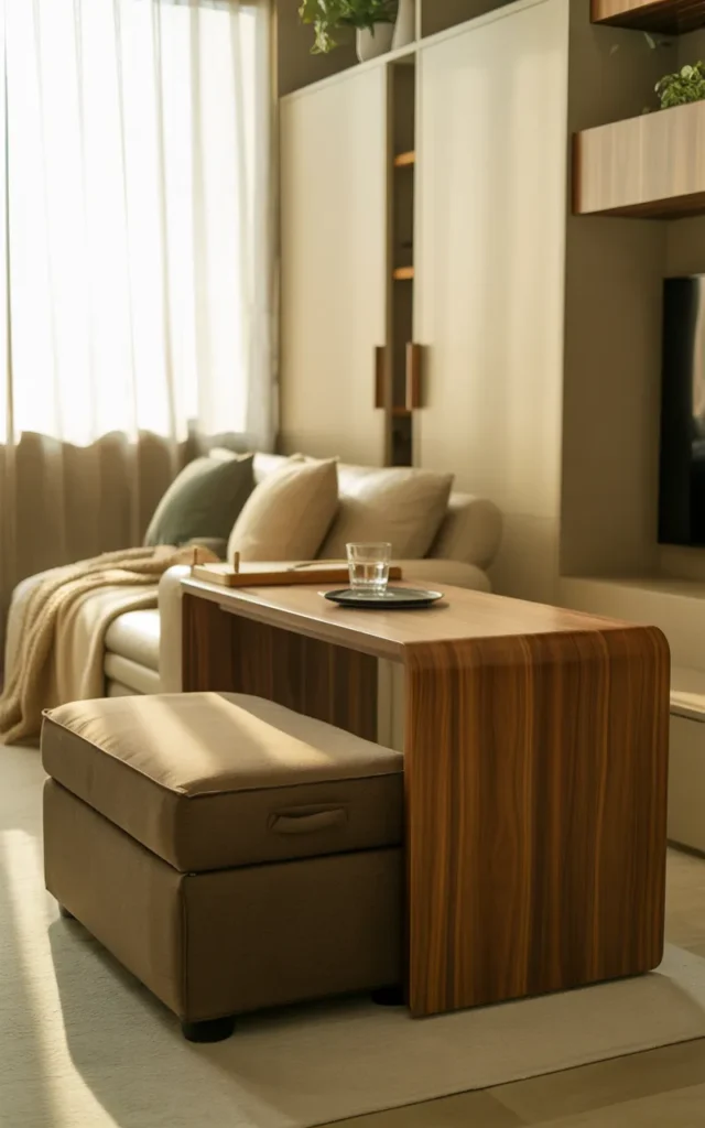 Incorporate multi-functional furniture for flexibility