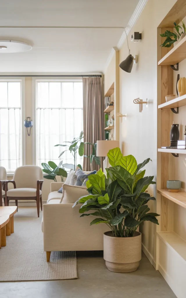 Introduce greenery for a fresh touch