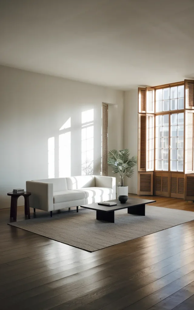 Keep flooring simple and uninterrupted