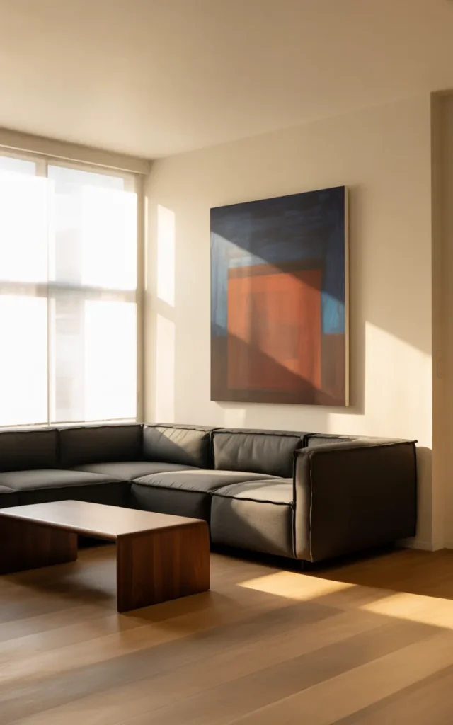 Keep wall decor minimal but intentional