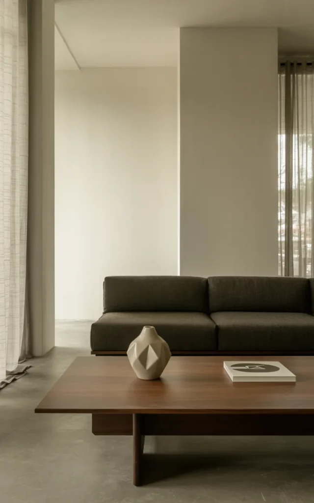 Keep your décor minimal but intentional