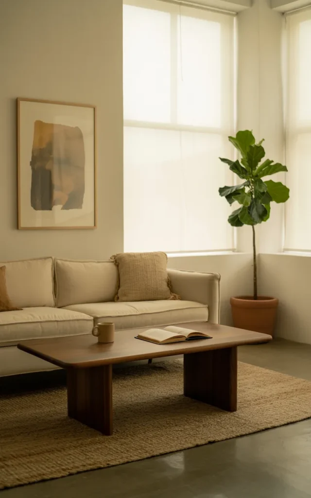 Limit decor to a few meaningful pieces