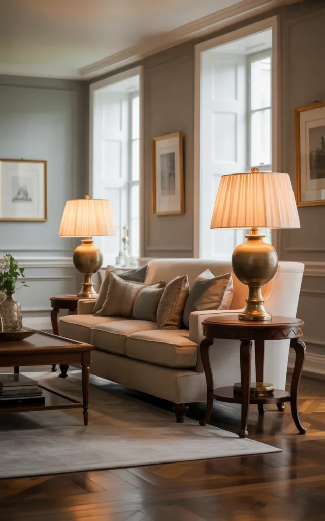 Play with symmetry for a balanced look