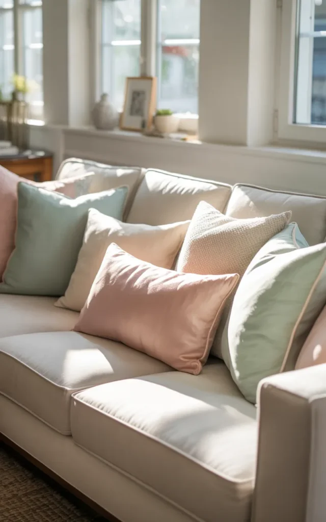 Style your sofa seasonally