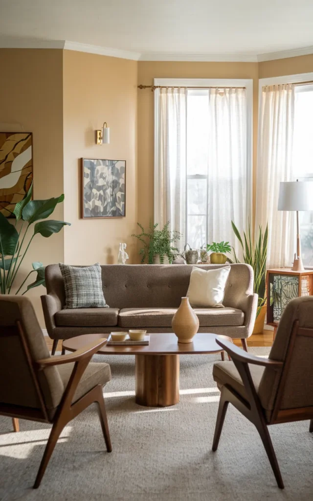 Use accent chairs to create conversation zones