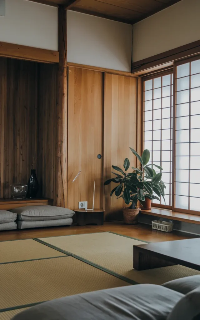 Use low furniture for a modern feel