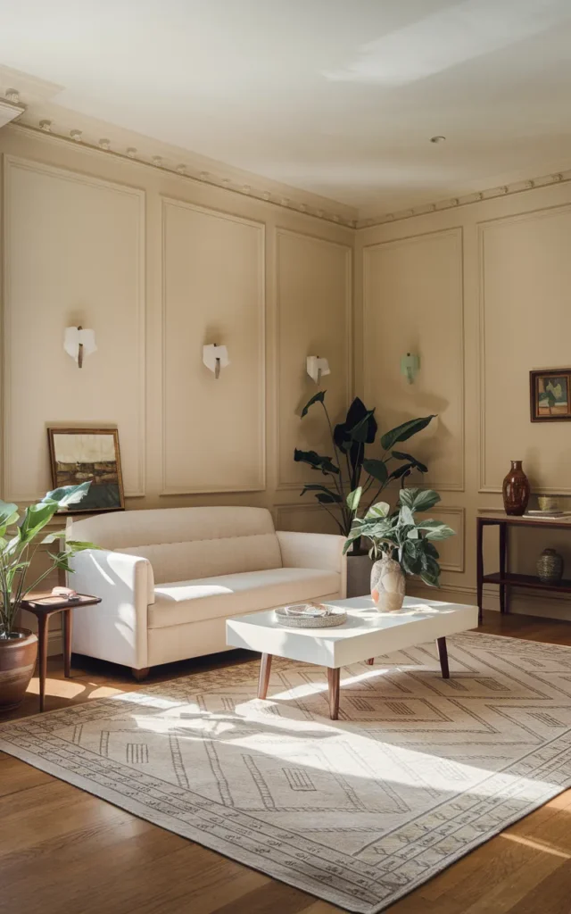 Use wall molding for subtle architectural detail