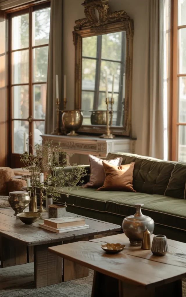 Decorate with vintage pieces that tell a story