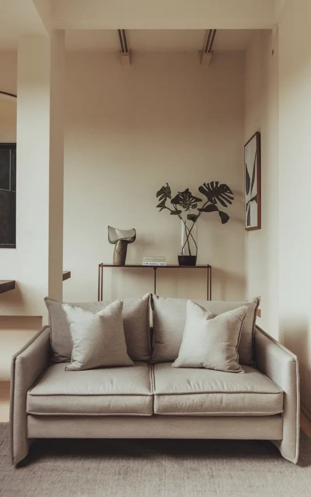 Float your furniture away from the walls