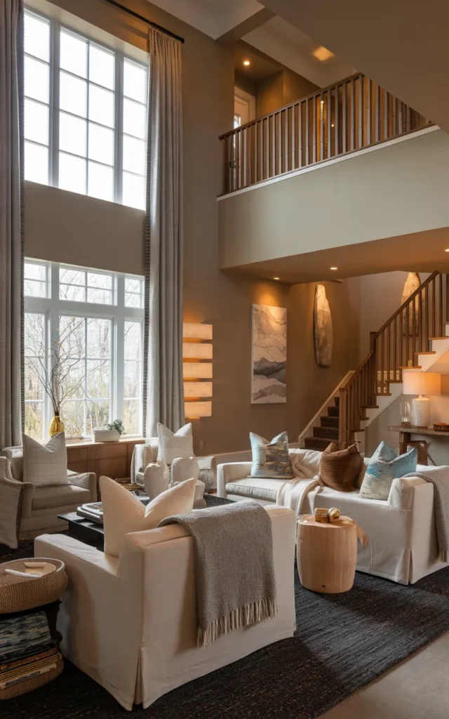 Keep the room emotionally warm instead of just visually impressive