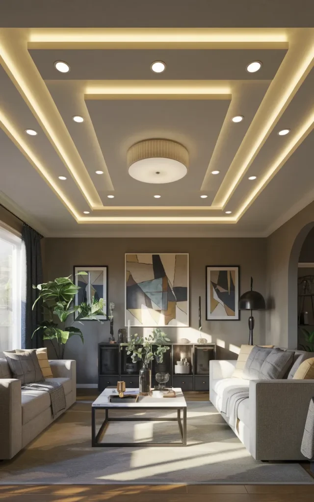 Use layered lighting combinations