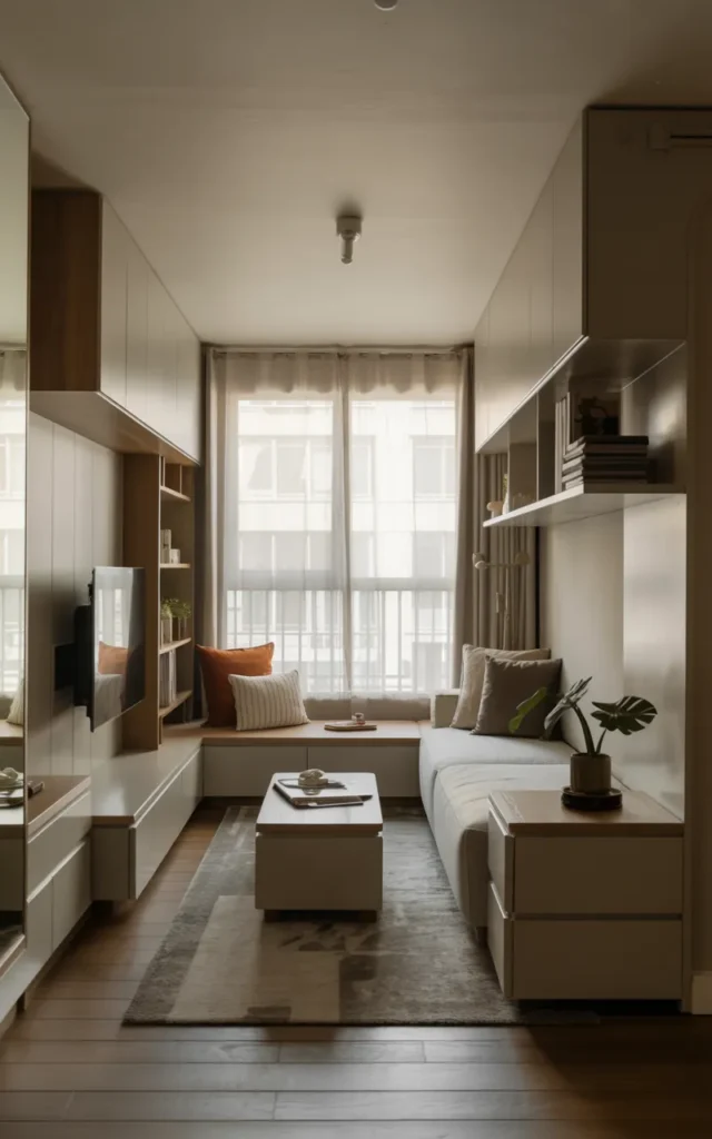 Add hidden storage wherever you can