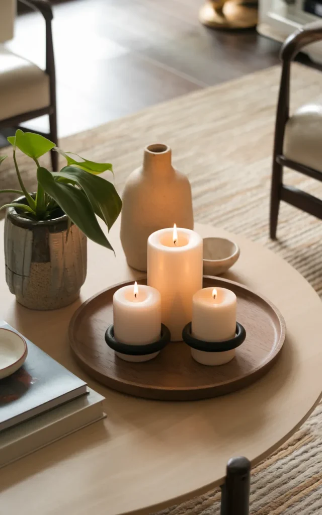 Create symmetry with matching decor