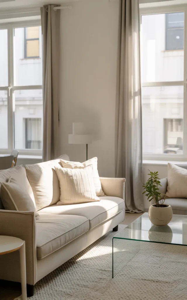 Start with a light, cohesive color palette