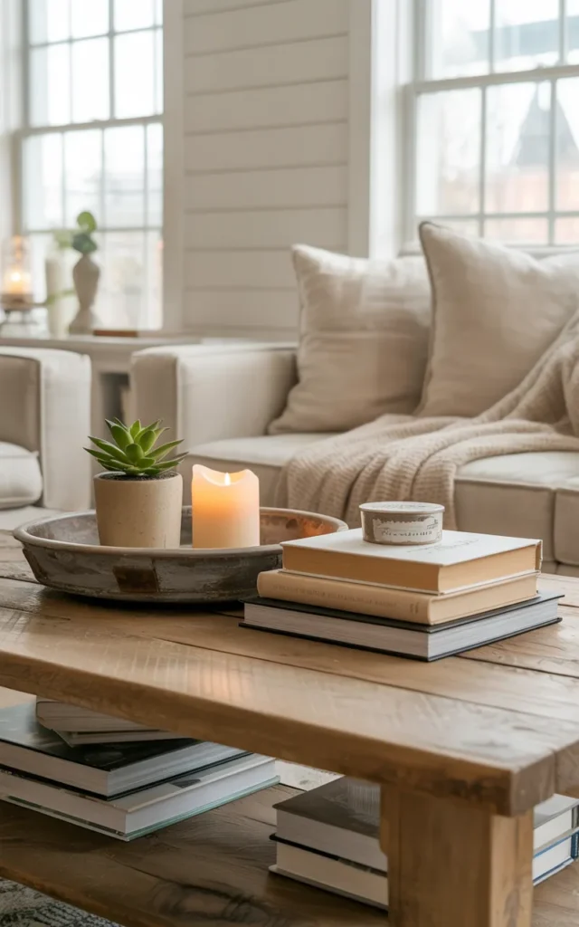 Style your coffee table like a pro