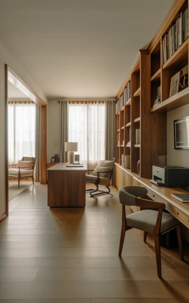 Arrange furniture to maximize movement and flow